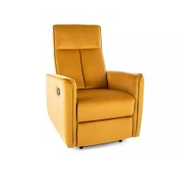 Samta izlaižams krēsls NIKOS VELVET karijs Samta izlaižams krēsls NIKOS VELVET karijs